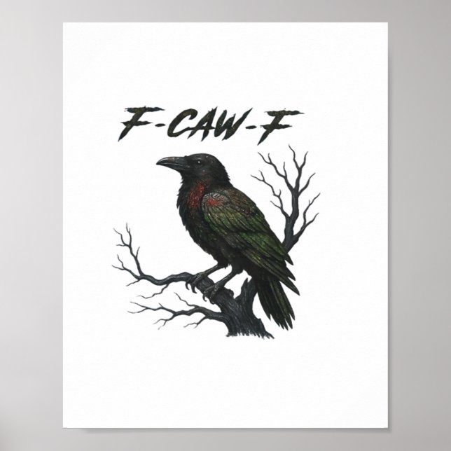 F-Caw-F Classic Cool Poster (Framsidan)