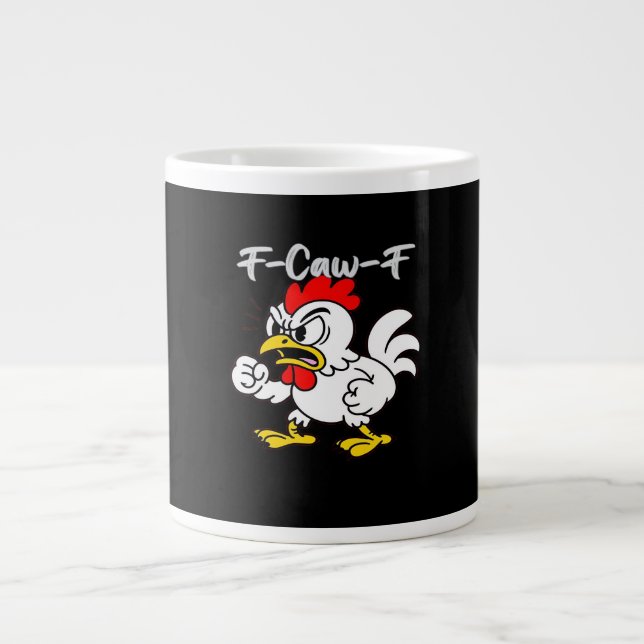 F-Caw-F Classic Creative Casual Jumbo Mugg (Framsidan)