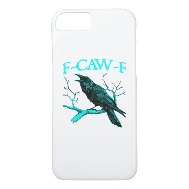 F-Caw-F Classic Funny Trendy Case-Mate iPhone Skal (Baksida)