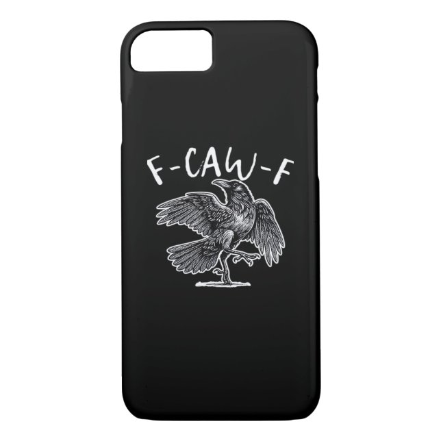 F-Caw-F Classic Retro Case-Mate iPhone Skal (Baksida)