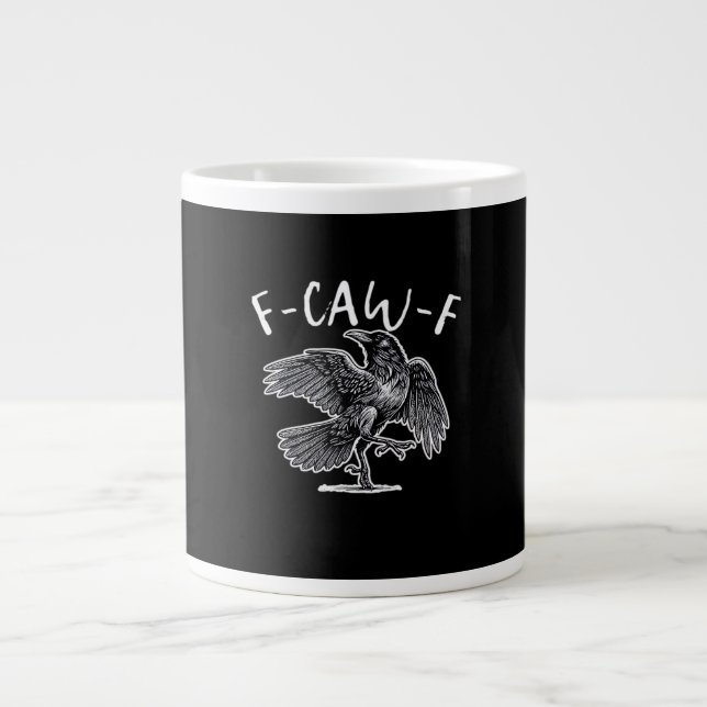 F-Caw-F Classic Retro Jumbo Mugg (Framsidan)