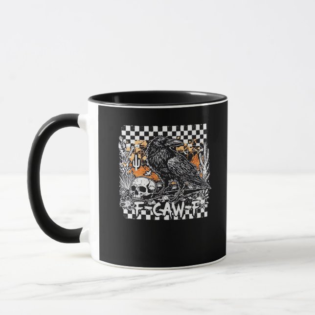 F-Caw-F Cool Retro Mugg (Vänster)