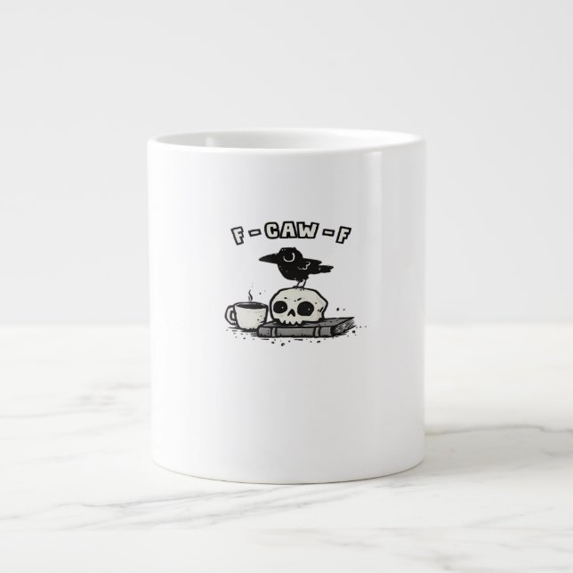 F Caw F Cool Unik Look Jumbo Mugg (Framsidan)