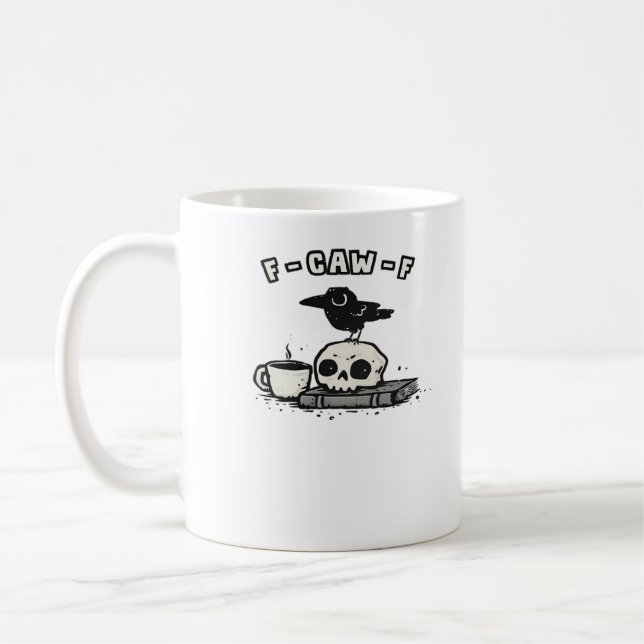 F Caw F Cool Unik Look Kaffemugg (Vänster)