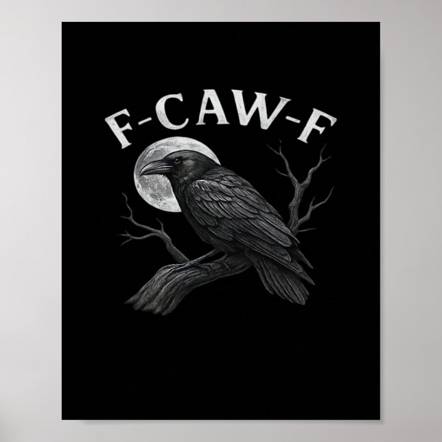 F-Caw-F Cool Unik Poster (Framsidan)