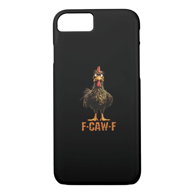 F-Caw-F Creative Casual Case-Mate iPhone Skal (Baksida)