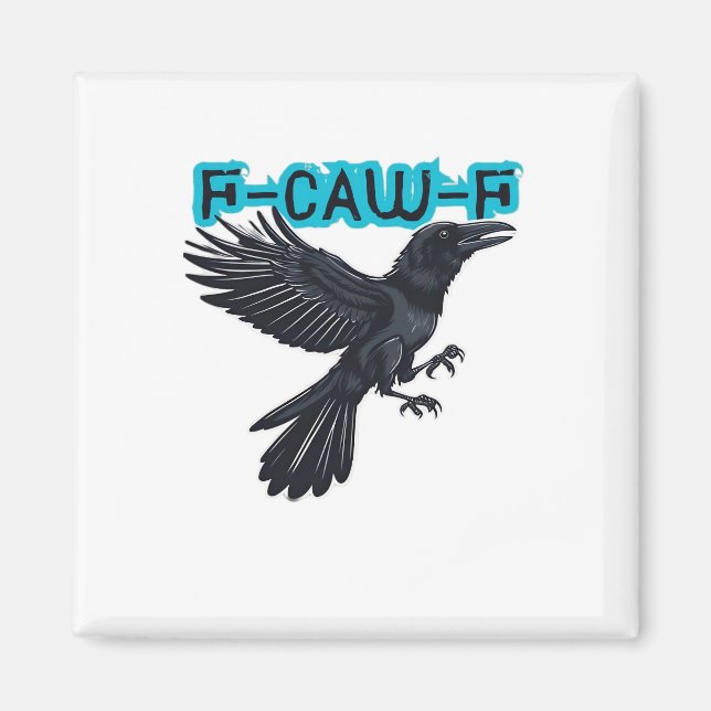 F Caw F Creative Casual Style Magnet (Framsidan)