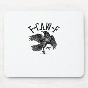 F Caw F Crow Kreativt Ledigt Musmatta