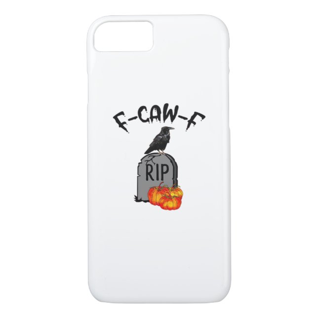 F Caw F Crow Retro Cool Case-Mate iPhone Skal (Baksida)