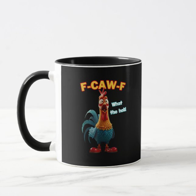 F-Caw-F Den Roliga Hönshumorn F-Caw-F Tupp Mugg (Vänster)