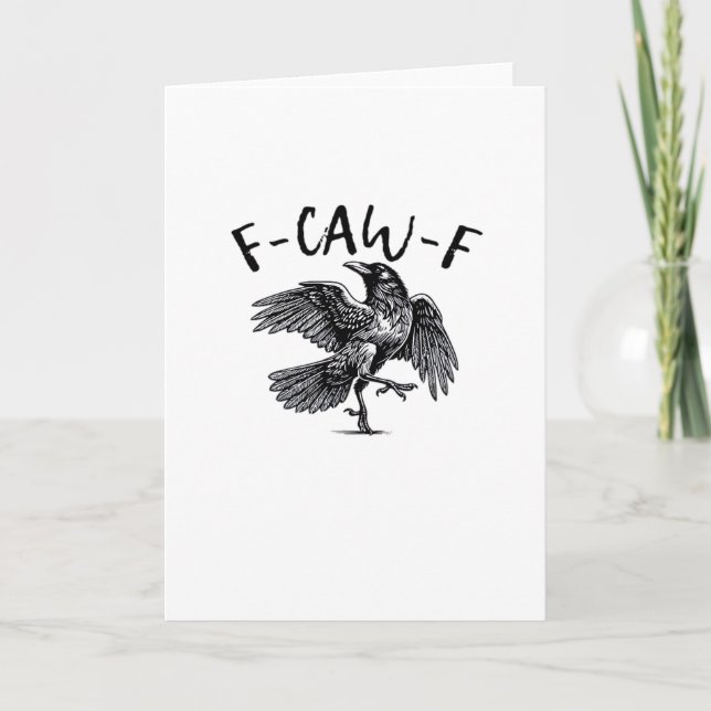 F Caw F Essential Klassisk Estetik Kort (Framsida)