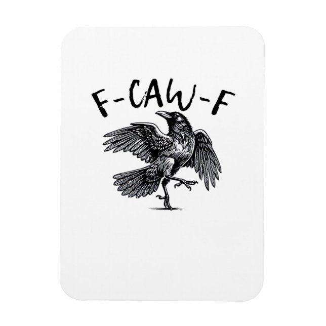 F Caw F Essential Klassisk Estetik Magnet (Vertikal)