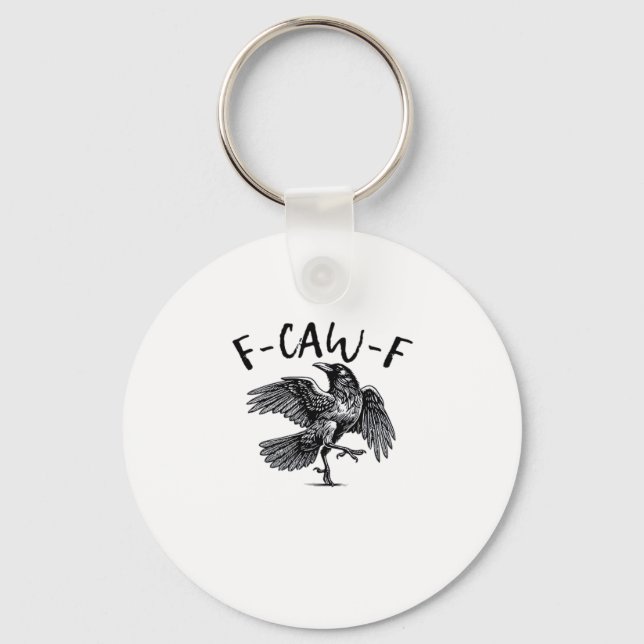 F Caw F Essential Klassisk Estetik Nyckelring (Framsida)