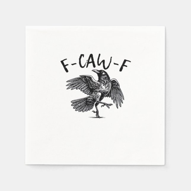 F Caw F Essential Klassisk Estetik Pappersservett (Framsidan)