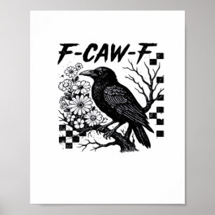 F Caw F Essential Rolig Trendig Stil Poster