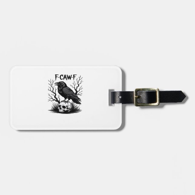 F Caw F Essential Vintage Cool Utseende Bagagebricka (Horisontell Framsida)