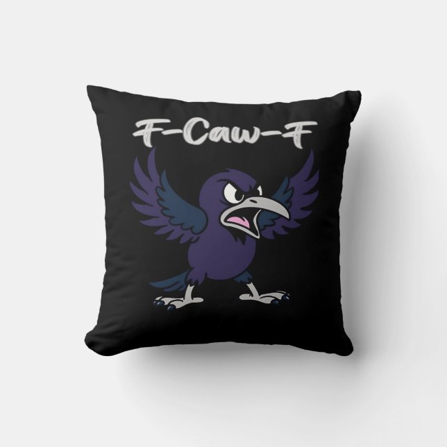 F-Caw-F Estetisk Grafik Kudde (Framsida)