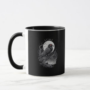 F-Caw-F Fågel Kreativ Konst Mugg