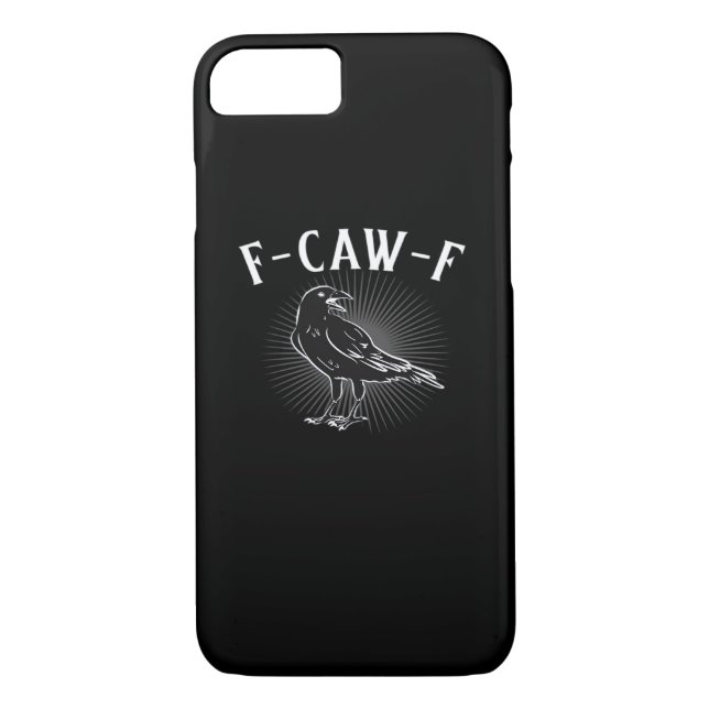 F-Caw-F Funny Casual Case-Mate iPhone Skal (Baksida)