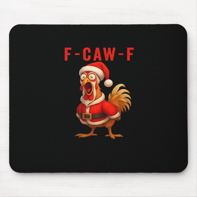 F-Caw-F Funny Chicken Christmas Essential Musmatta (Framsidan)