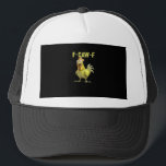F Caw F Funny Chicken Classic Creative Casual Keps<br><div class="desc">A casual creative chicken design bringing lighthearted “f caw” fun to everyday style.</div>