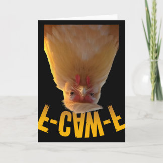 F-caw-f Funny Chicken Humor F-caw-f Quote Trump  Kort