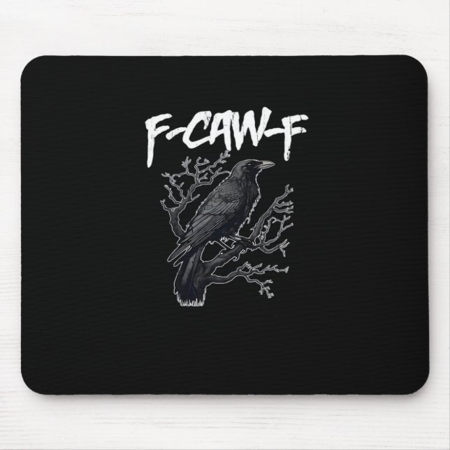F-Caw-F Funny Crow Minimal Clean Musmatta (Framsidan)