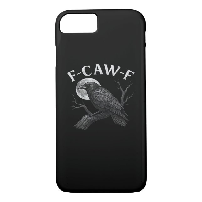F-Caw-F Funny Quote Case-Mate iPhone Skal (Baksida)