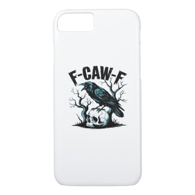 F-Caw-F Funny Trendy Case-Mate iPhone Skal (Baksida)