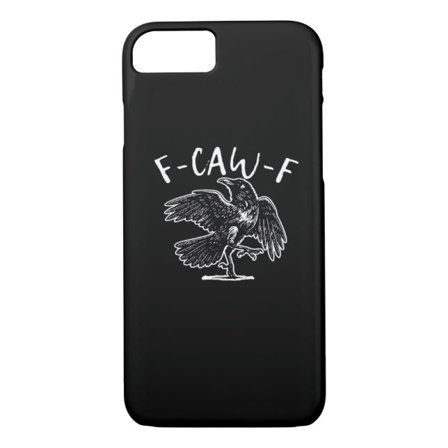 F-Caw-F Funny Trendy Case-Mate iPhone Skal (Baksida)