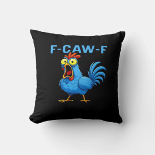 F-Caw-F Grafisk utrustning Kreativ design Kudde