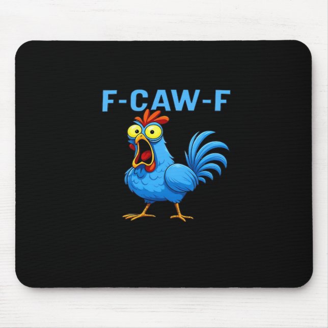 F-Caw-F Grafisk utrustning Kreativ design Musmatta (Framsidan)