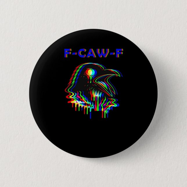 F-Caw-F Halloween Musikfest Essential Knapp (Framsida)
