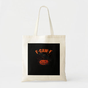 F-Caw-F Halloween Trendig Ledig Tygkasse
