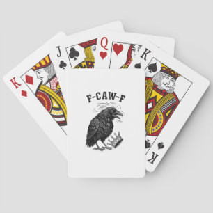 F Caw F Inga kungar i Amerika Kreativ stil Casinokort