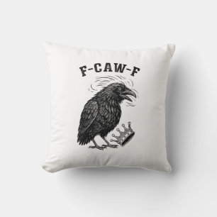 F Caw F Inga kungar i Amerika Kreativ stil Kudde