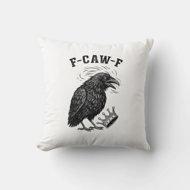 F Caw F Inga kungar i Amerika Kreativ stil Kudde (Framsida)