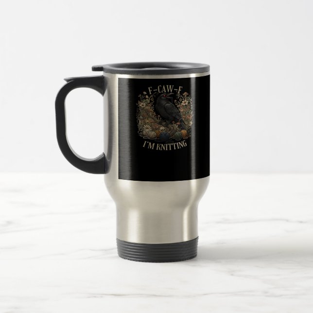 F-Caw-F Jag stickar kreativt casual Resemugg (Vänster)
