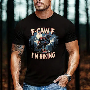 F-Caw-F Jag vandrar kråka T Shirt