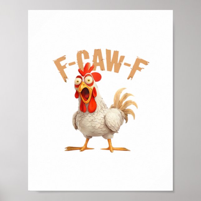 F-Caw-F Klassisk estetisk stil Poster (Framsidan)