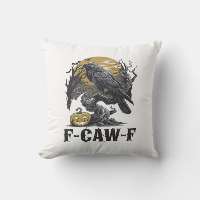 F-Caw-F Klassisk Minimal Design Kudde (Framsida)