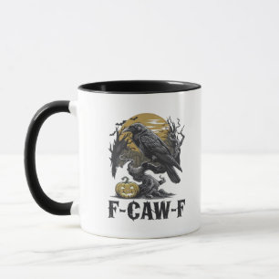 F-Caw-F Klassisk Minimal Design Mugg