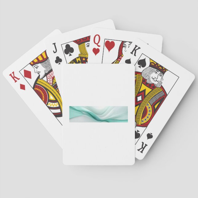 F-Caw-F Klassisk Minimal Ren Casinokort (Baksidan)