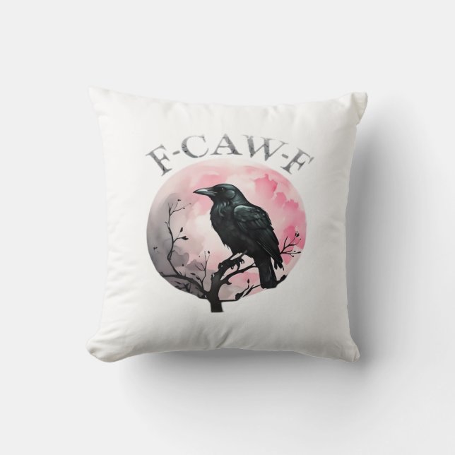 F-Caw-F Klassisk Retro Cool Kudde (Framsida)
