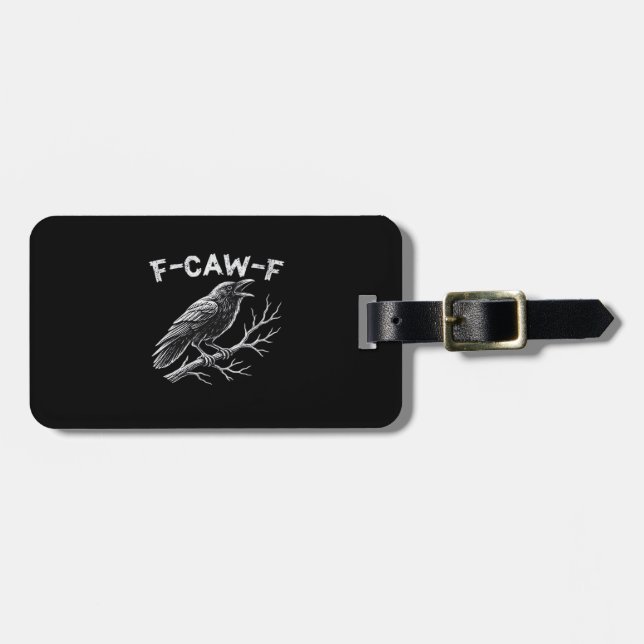 F-Caw-F Klassisk Retro Stil Bagagebricka (Horisontell Framsida)