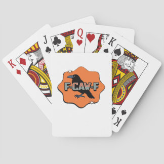 F Caw F Klassisk Trendig Casual Stil Casinokort