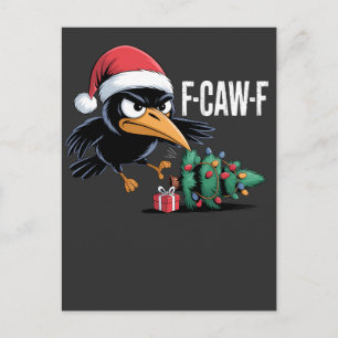 F-caw-f Korp Julgran Jul Korp Helg Vykort