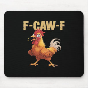 F-Caw-F Kråka Gotisk Rolig Humor Musmatta