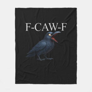 F-Caw-F Kråka Rollig Kråka F-Caw-F Utrustning Cool Fleecefilt