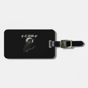 F-Caw-F Kråka Rollig Kråka F-Caw-F Växel Vintage G Bagagebricka